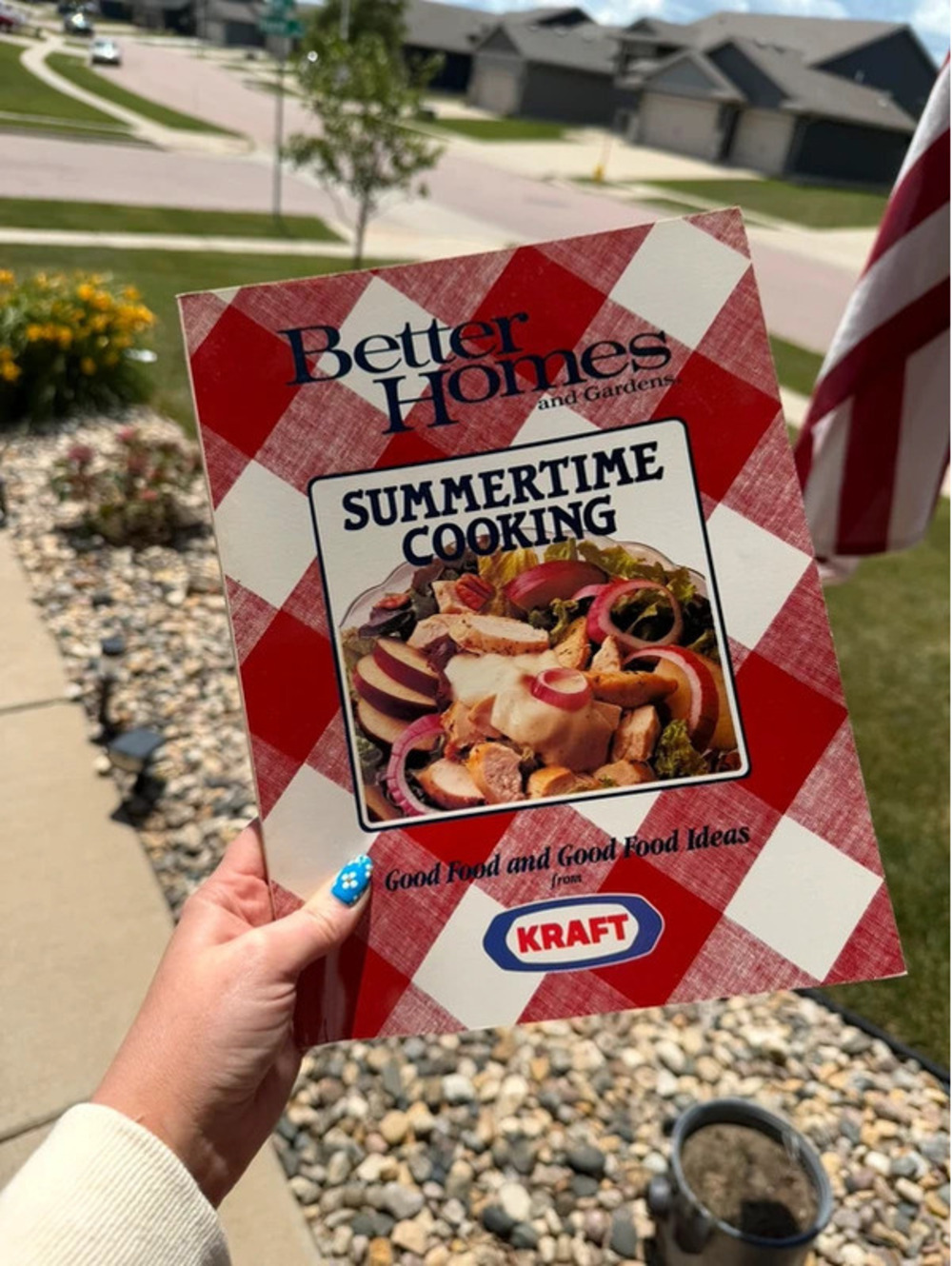 Vintage 1990 Better Homes and Gardens "Summertime Cooking" Cookbook